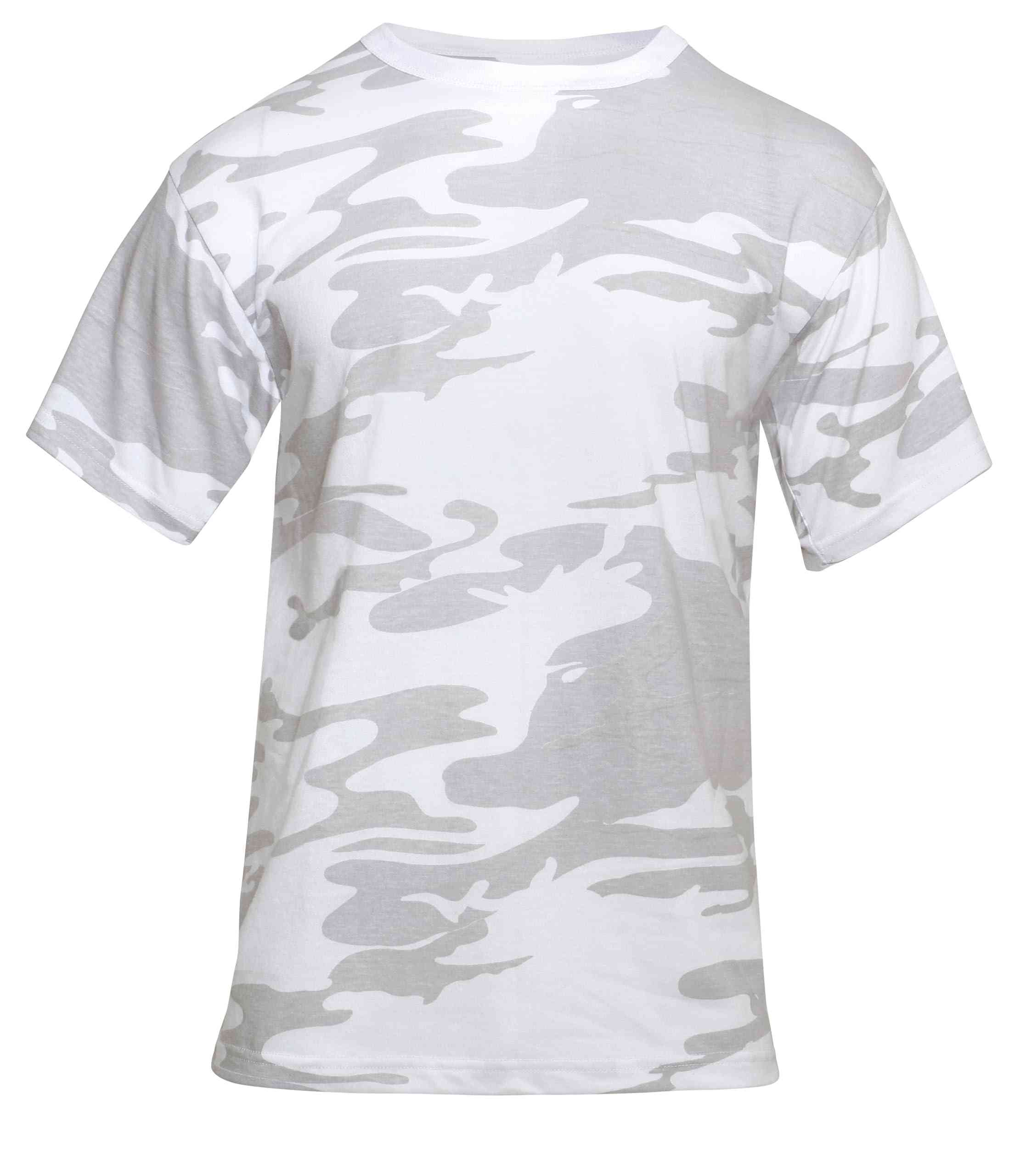 Camo T-Shirt Regular Fit Crew Neck Shirt - 图片 3