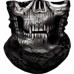 Seamless Neck Gaiter Shield Scarf Bandana Face Mask Seamless UV Protection for Motorcycle Cycling Riding Running Headbands