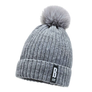 Women Winter Pom Pom Beanie Hats Warm Fleece Lined Chunky Trendy Cute Chenille Knit Twist Cap